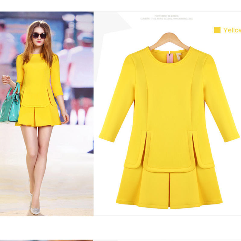 2014<em>春季</em>新款欧洲站<em>大码女装</em>修身显瘦气质时