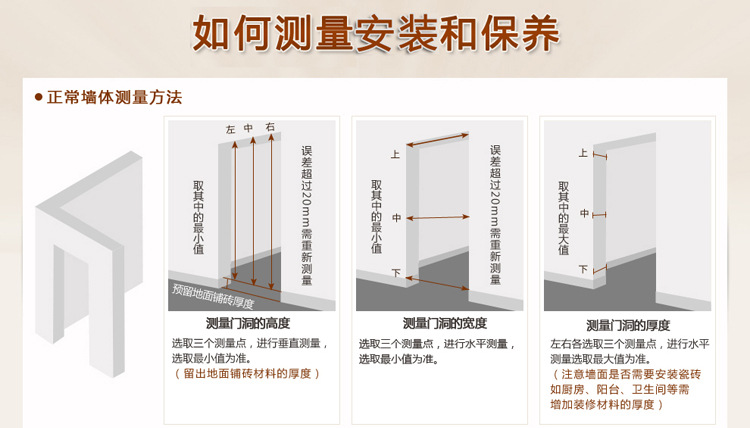 测量与保养