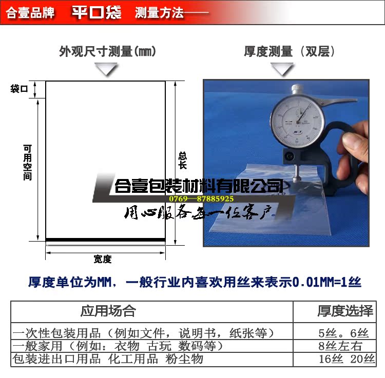 骨袋測量方法