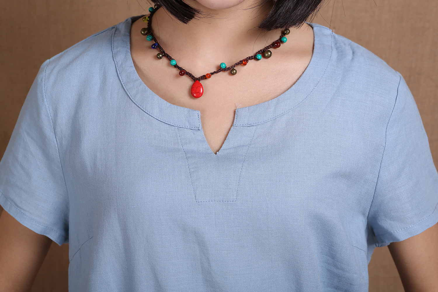 批发采购连衣裙-KQLM品牌棉麻女装连衣裙 20