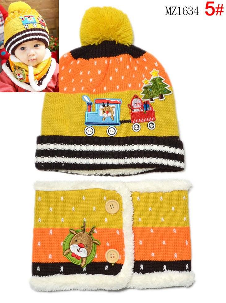 批发采购帽子-尚选 冬季新款棉帽 针织婴儿帽小