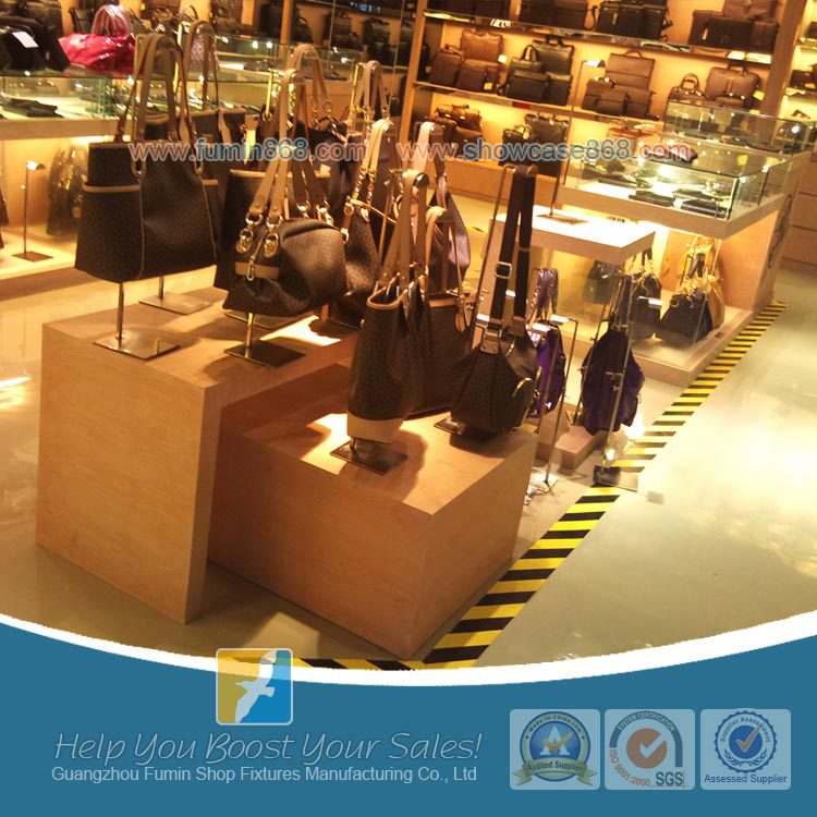 富鸣箱包展柜皮具货架 鞋类展柜 女鞋货架 男鞋展柜