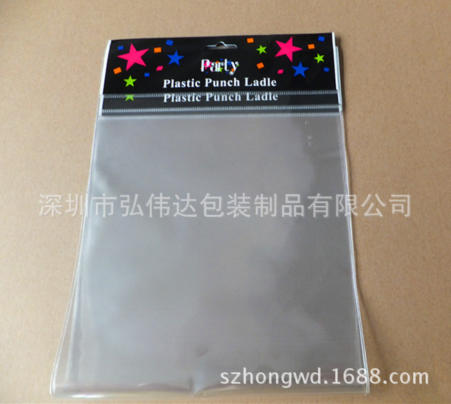 OPP印刷卡头自粘袋