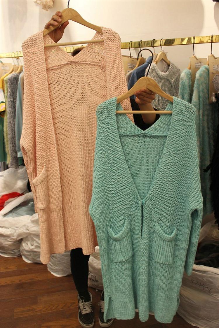 <em>韩国</em>女装 实拍 时尚 免费<em>淘宝</em>分销 <em>开衫针织</em>毛衣