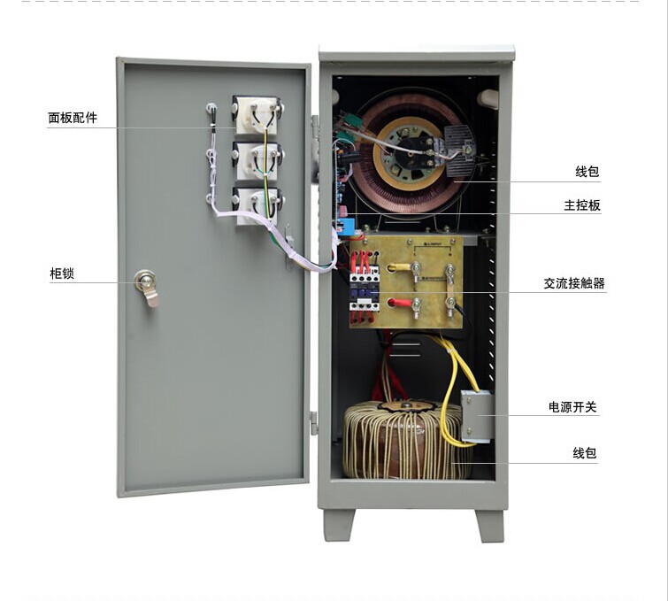 三科稳压器30000w/tnd(svc)-30kva单相220v交流全自动稳压电源
