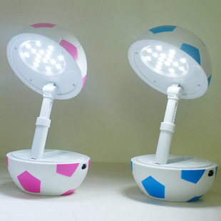 批发采购USB灯-新款足球LED充电台灯 迷你足