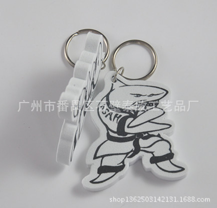 【创意pvc软胶钥匙<em>扣</em> 多士<em>妹</em>软胶钥匙扣 【可免
