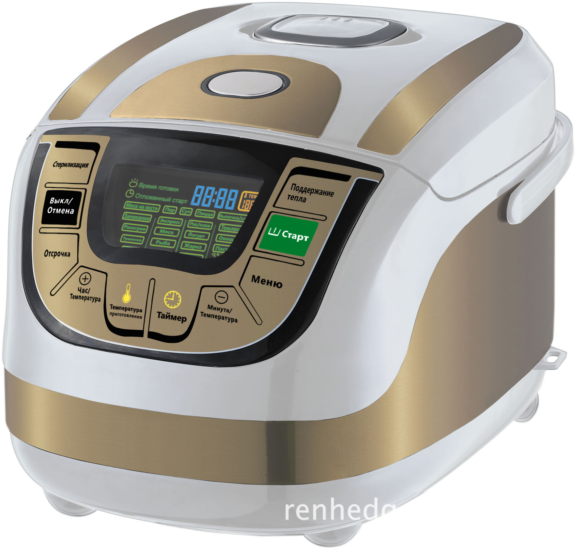 新款尊贵系列:时尚彩钢电饭煲、声花节能电饭