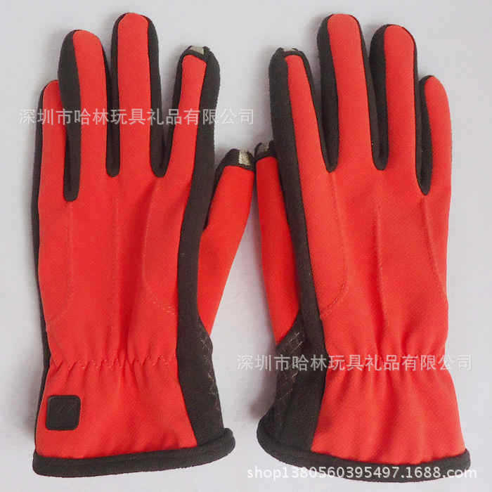 其他手机配件-厂家定做保暖可触手套 点屏魔术