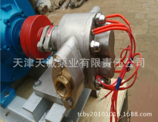 齿轮泵-天津电加热齿轮泵DRB\/不锈钢泵\/耐腐蚀