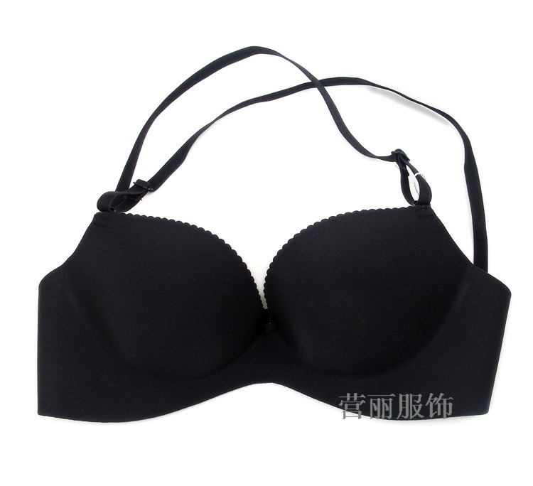 2014新款 美背<em>文胸</em> 细<em>肩带交叉式</em>内衣 性感深V