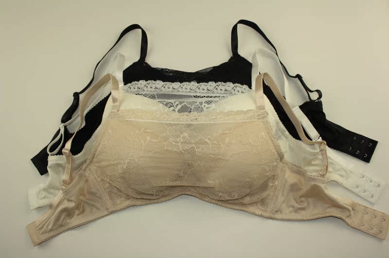 <em>文胸</em>-新款蕾丝花边文胸 <em>抹胸型胸罩</em> 100%绢丝