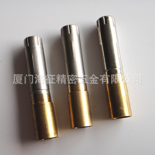 金属笔转动配件加工 文教笔类金属配件转动件加工