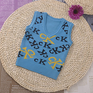 童<em>马甲</em>、背心-<em>10元</em>童装 厂价<em>批发</em>2014春季新款