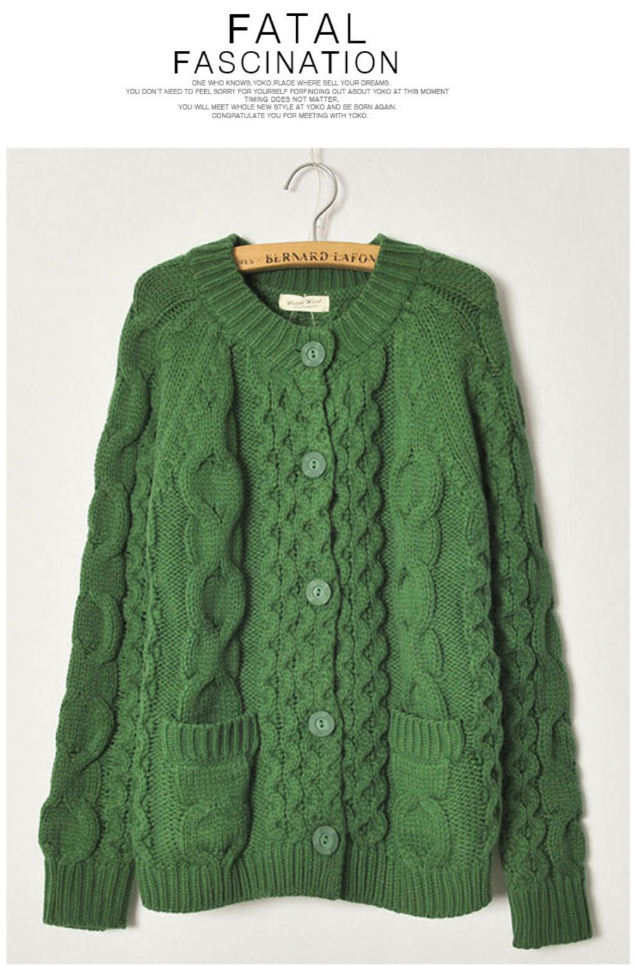 <em>韩版</em>复古经典粗棒针立体<em>编织</em>麻花 圆领<em>针织</em>毛