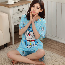 找同店商品-<em>春夏</em>可爱卡通<em>大嘴猴睡衣</em>女牛奶丝