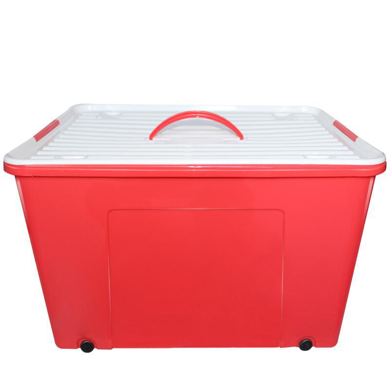 手提带轮整理箱：40L