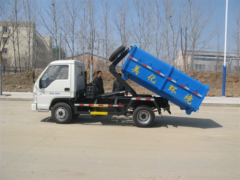 勾臂垃圾收集车