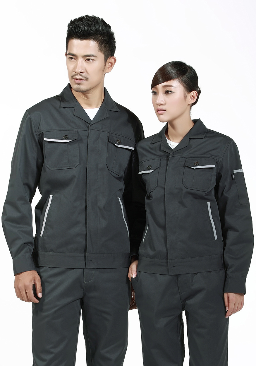 广东中山工作服套装男工装男工程服套装管道工
