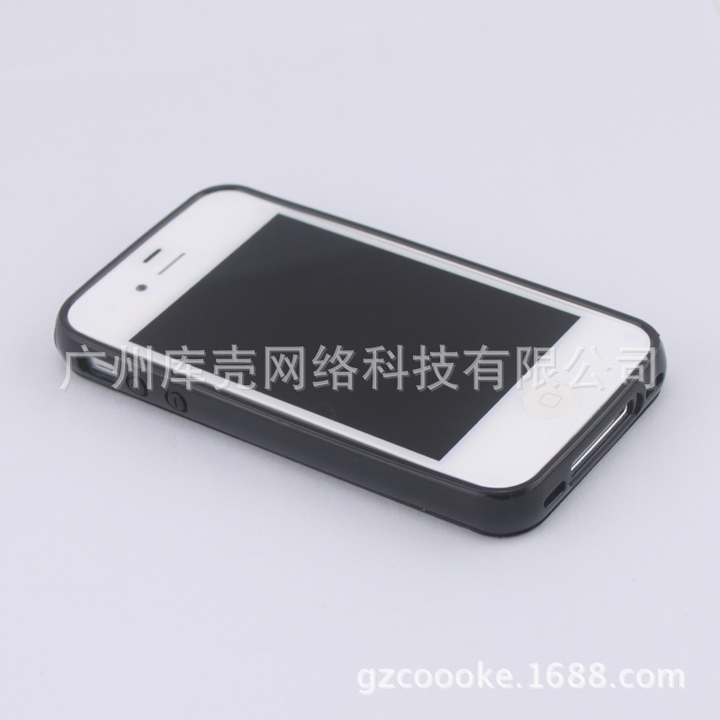 iPhone4透明光面糖果彩色