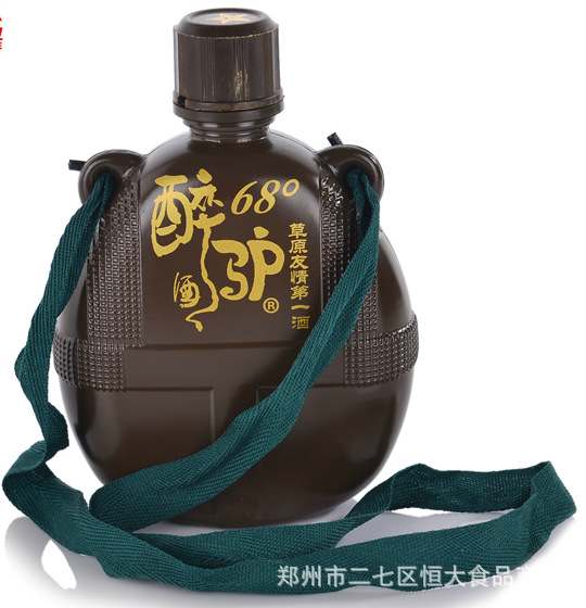 【批发供应】 内蒙古升级版闷倒驴68度500ml军壶醉驴 厂家直销