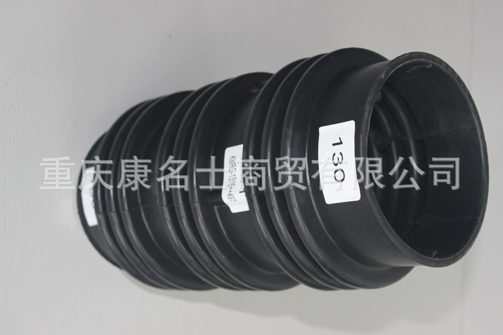 硅胶暖风管KMRG-1315++497-直管胶管直管1生产硅胶管,黑色钢丝无凸缘无直管内径130XL310XH170X-3