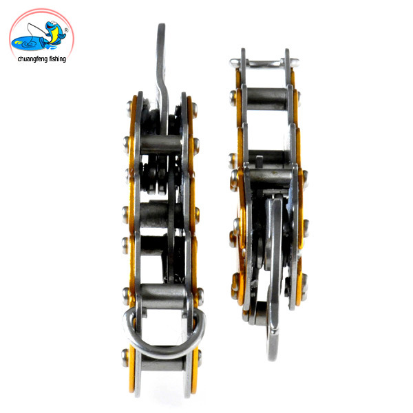 创峰渔具 路亚控鱼器 全金属 迷你型夹鱼器 总长137mm 净重117克