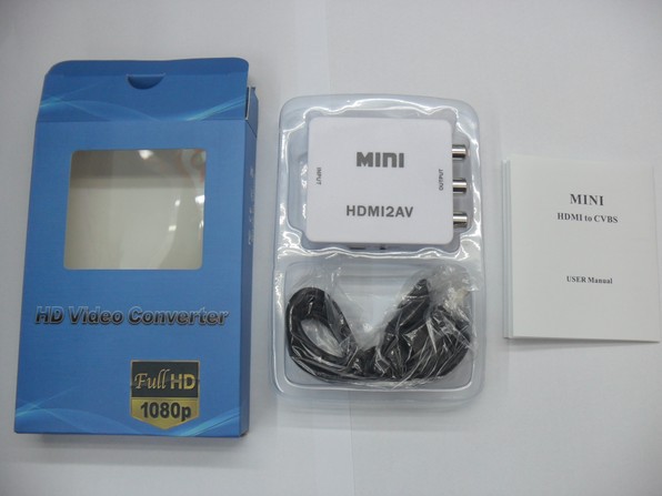 【HDMI TO AV转换器,HDMI转音视频转换器,M