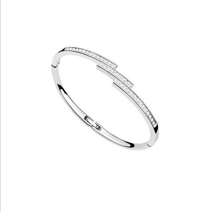 欧美流行饰品外贸手镯奥地利水晶手镯-美痕11