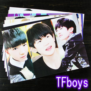 tfboys周边 少年组合海报批发 tf家族海报批发