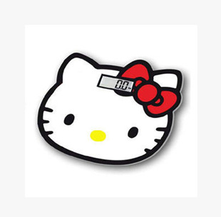 hello kitty 凯蒂猫人体秤猫头卡通电子称体重秤居家用品