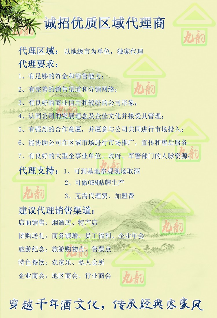 代理招商