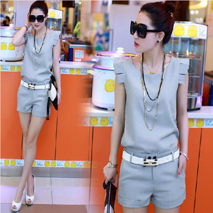 批发采购<em>女式</em>休闲<em>套装</em>-欧洲站2014新款夏季休