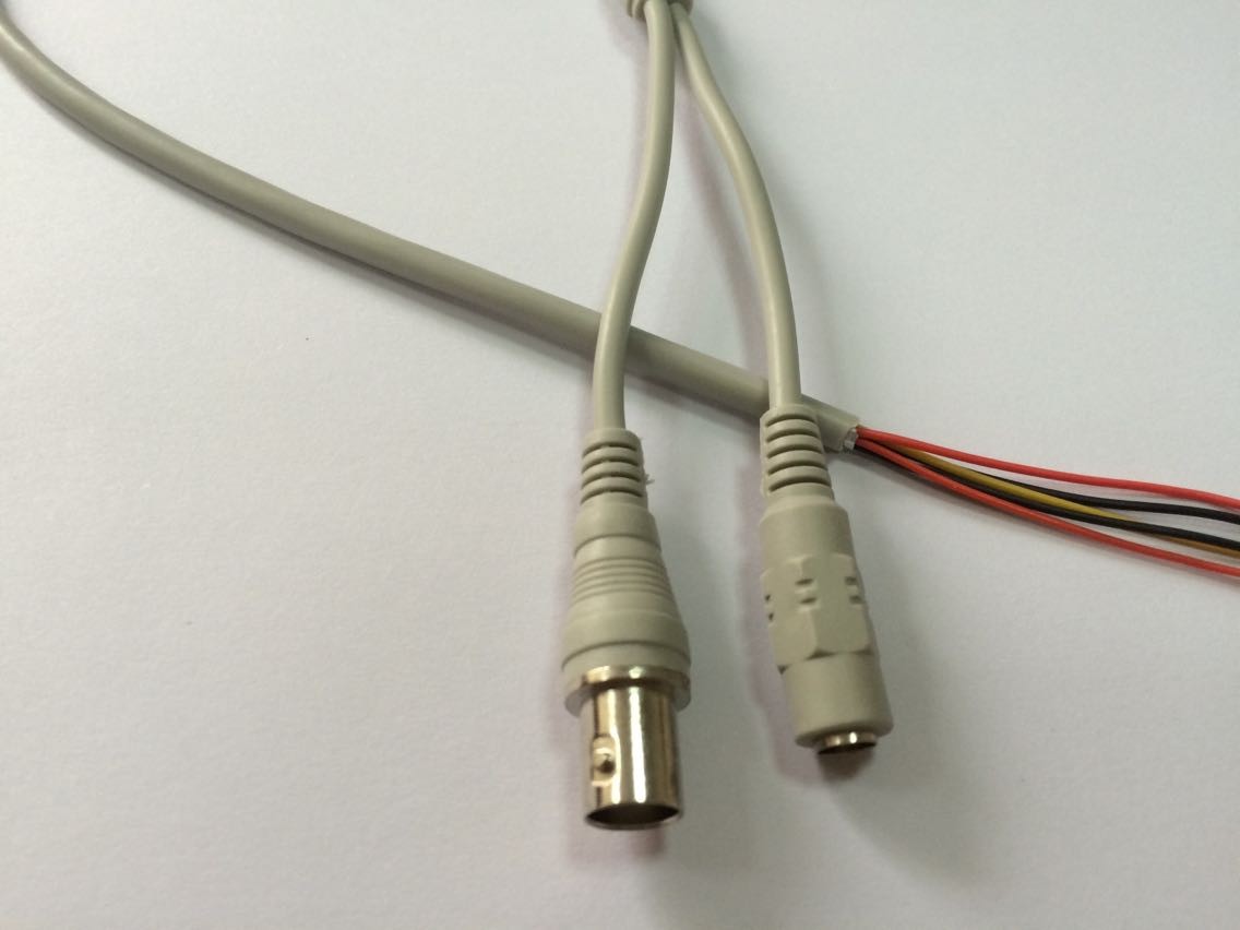 厂家直销摄像机线.五芯尾线.模拟尾线.监控尾线.百分百品质保证