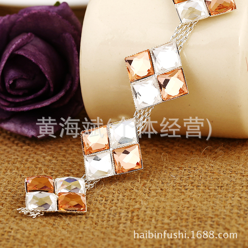 【热销推荐 优质珍珠888码链 高档服饰码链 质