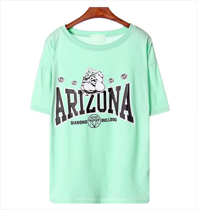 批发采购女式T恤-2014春季新款 韩版zipper原