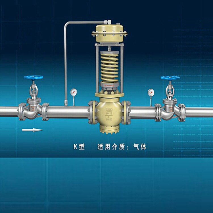 阀门 调节阀 zzyp-16b阀后型不锈钢蒸汽自动调压阀 自力式压力蒸汽