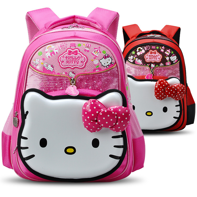 hellokitty凱蒂貓可愛兒童書包 日本小學生1-3-6年級女童雙肩書包批發・進口・工廠・代買・代購