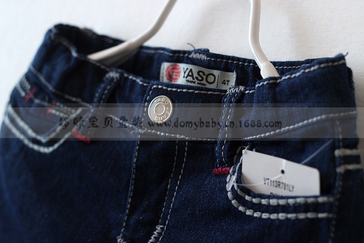 童裤-2014夏装新款 <em>绣花口袋</em> <em>女童</em>休闲牛仔短