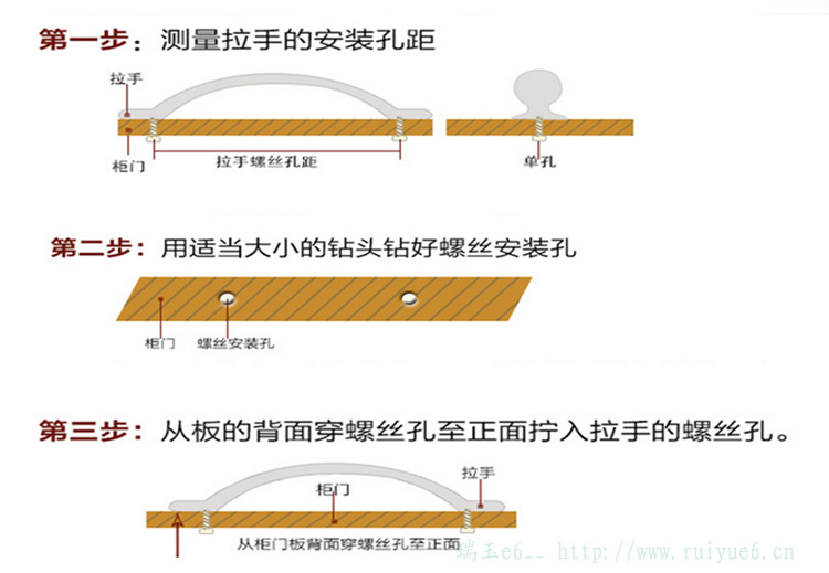 拉手安装