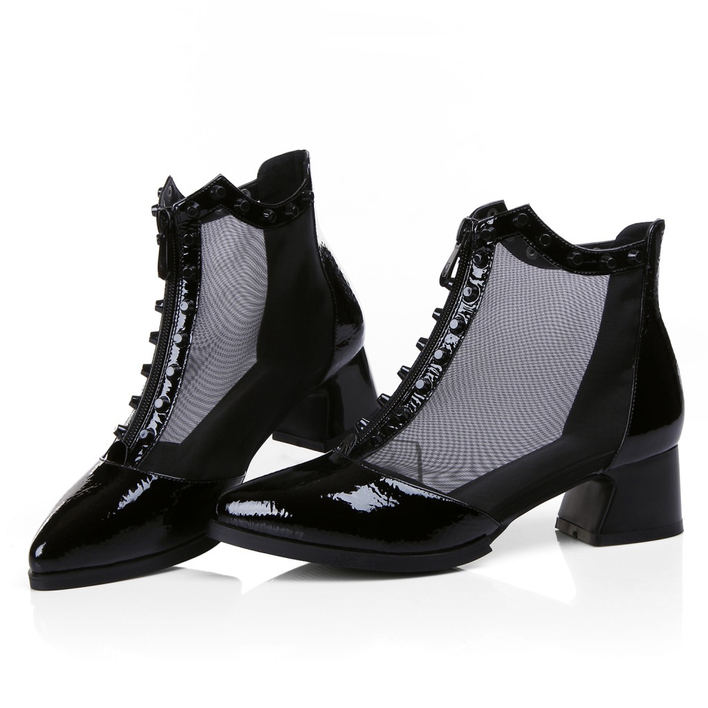 凉鞋-2014新款<em>女鞋精品</em>外贸时尚个性欧美纱网