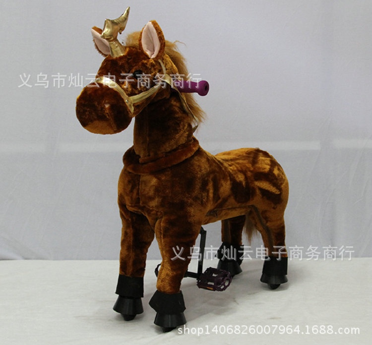 A-006普通红棕马（缰绳） (3)