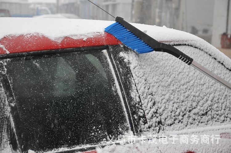 汽车除雪铲 刮雪板 刮雪器 可自由伸缩扫雪可除霜除冰双用二合一