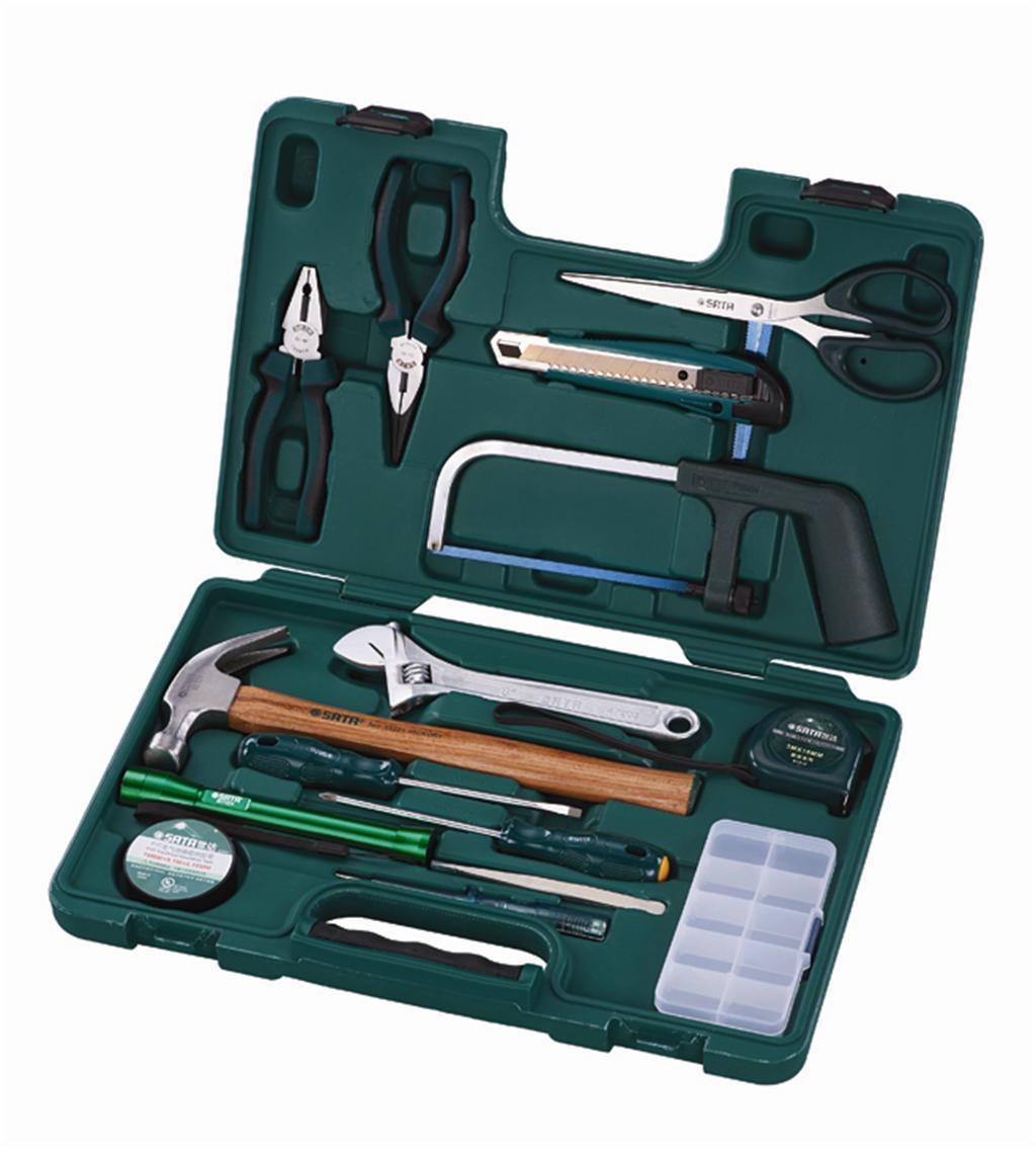 世达工具15件基本维修组套06008 图片