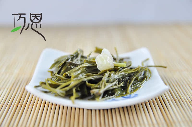 巧恩茶业茉莉松针茶底展示