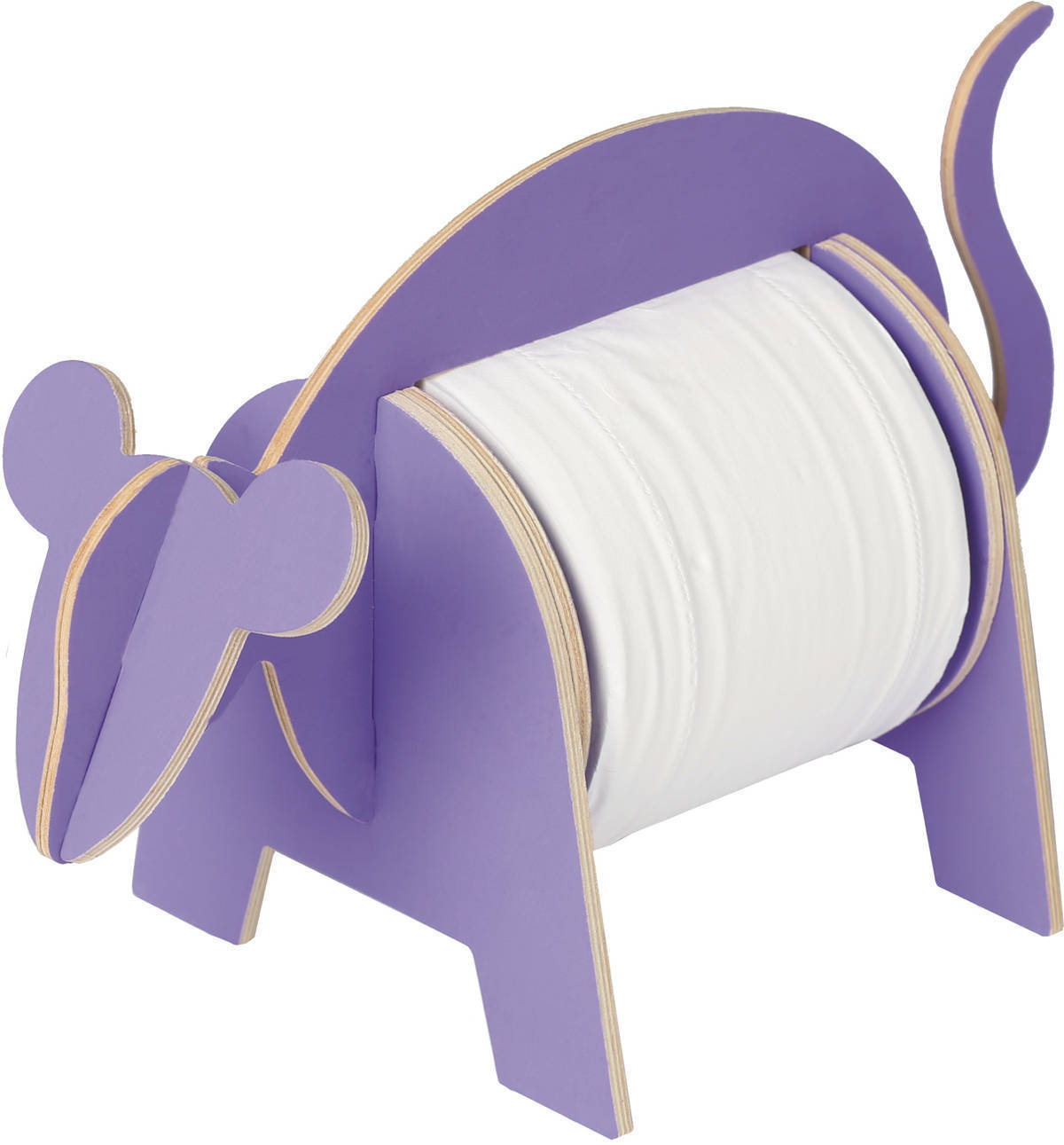 搞怪神宠!DIY手工木制纸巾筒寻宝鼠 女生礼物