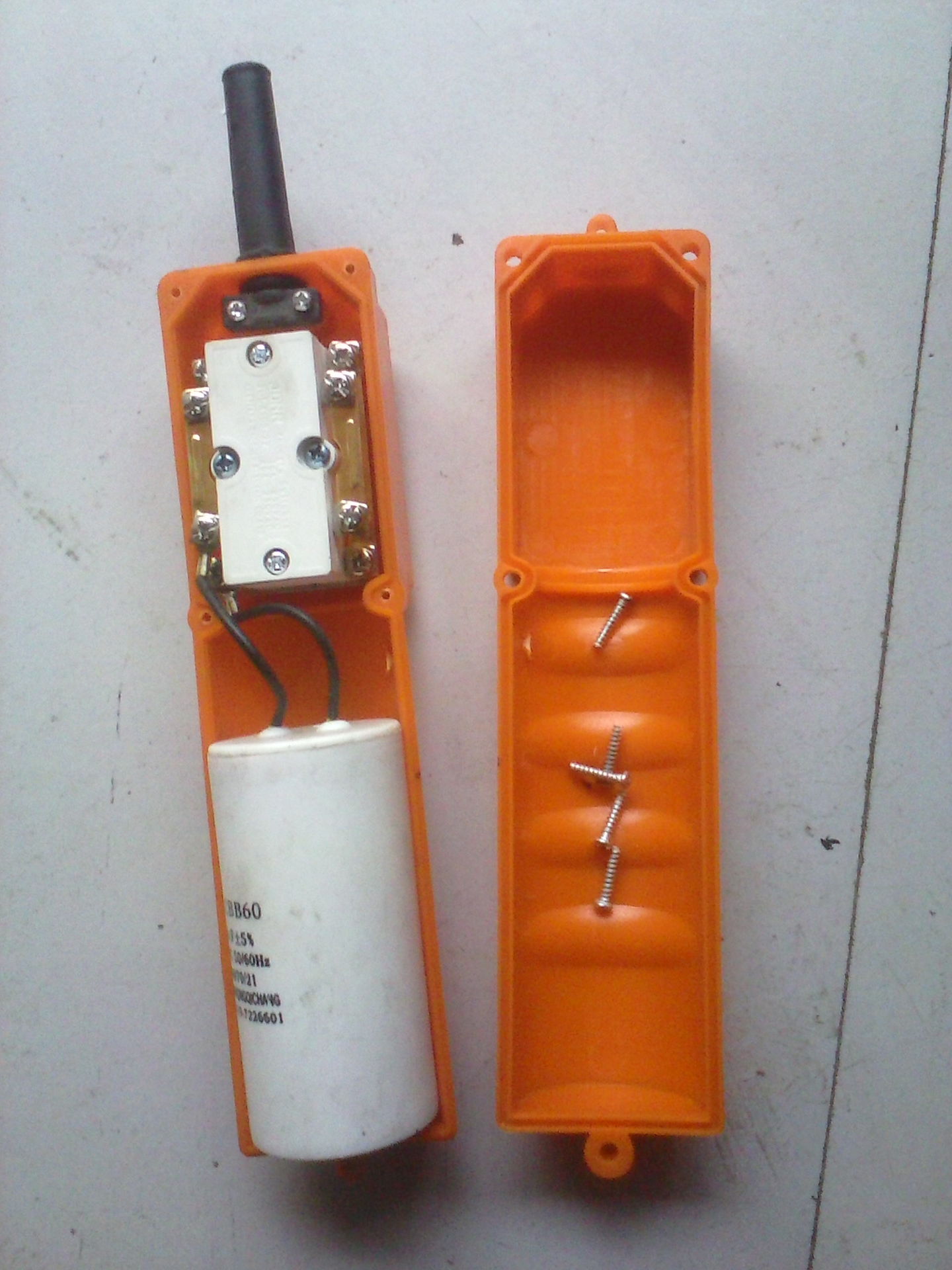 微型电动葫芦控制手柄带电容不带电线