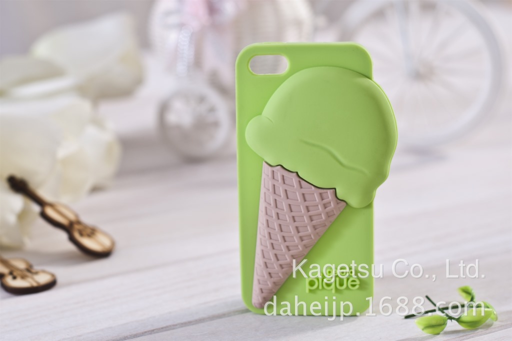 iPhone5日本gelato pique冰激凌甜筒雪糕苹果5