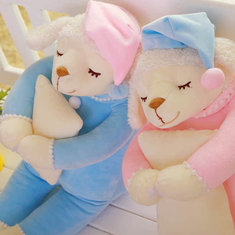 <em>厂家直销</em> 新奇特别3号<em>睡衣</em>羊 毛绒玩具 填充公