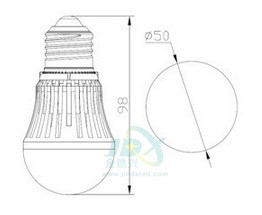 3W_bulb size